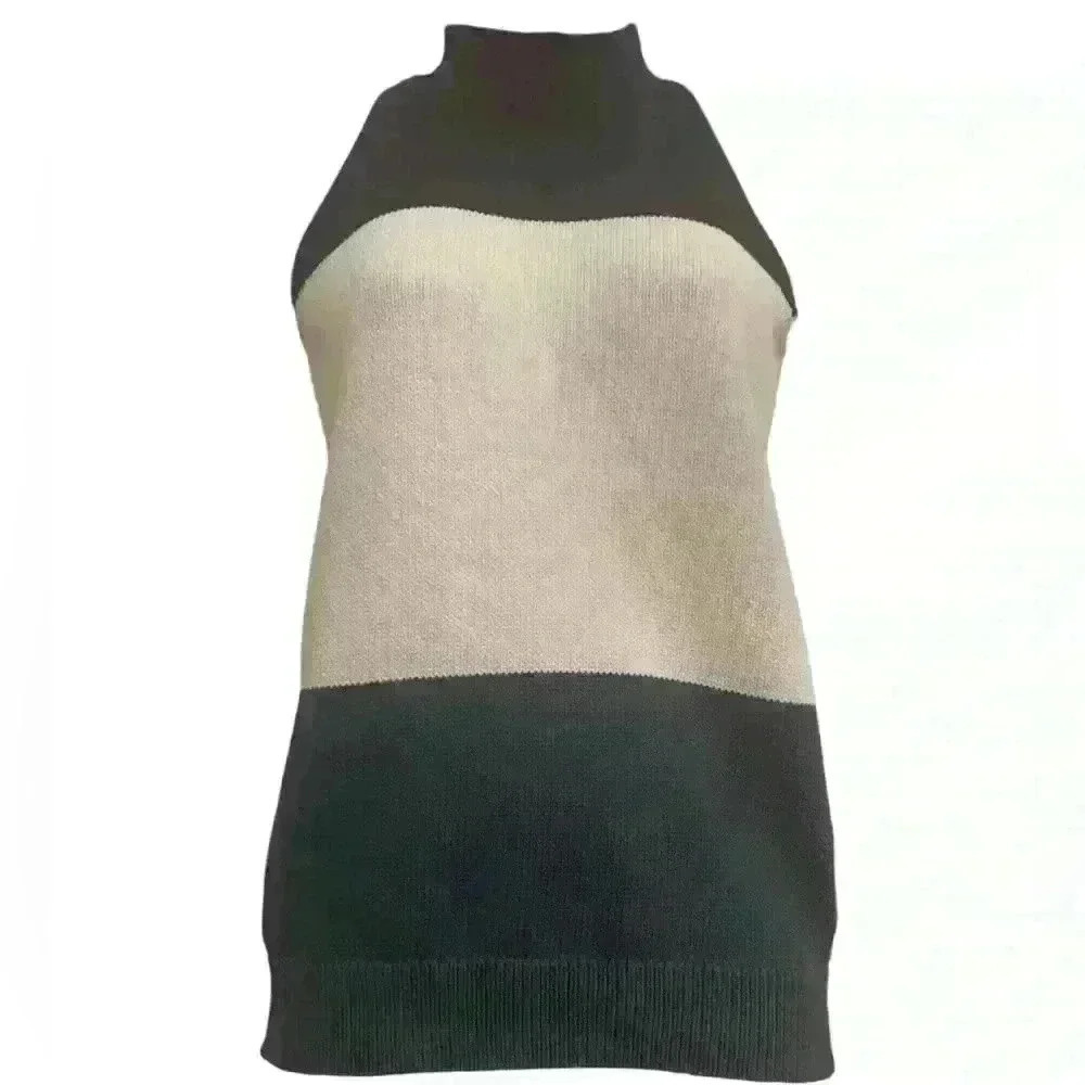 Premise Color Block Tank Sweater Size Small